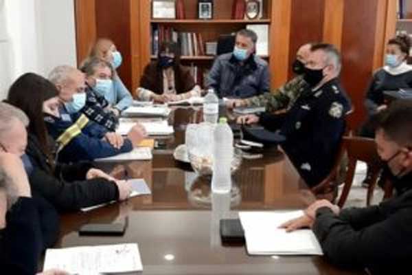 Έκτακτη συνεδρίαση του Συντονιστικού Οργάνου Πολιτικής Προστασίας λόγω «Διομήδη» στην Π.Ε. Καστοριάς