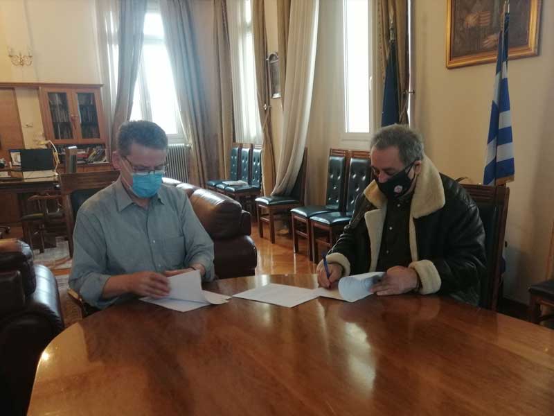 Υπογραφή μνημονίου συνεργασίας μεταξύ του Δήμου Κοζάνης και του Τεχνικού Επιμελητηρίου Ελλάδας – Τμήμα Δυτικής Μακεδονίας