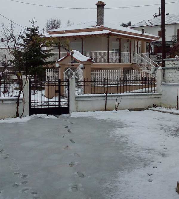 Χιόνισε στο Μικρόβαλτο