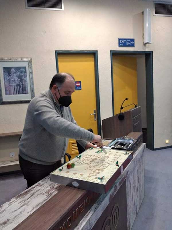 Κοπή βασιλόπιτας στο Μποδοσάκειο