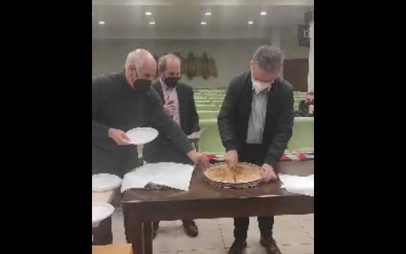 Κοπή πίτας στο δημοτικό συμβούλιο Κοζάνης