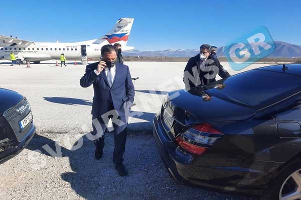 Έφτασε στην Καστοριά ο Άδωνις Γεωργιάδης