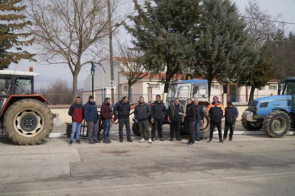 Συγκέντρωση Διαμαρτυρίας Αγροτών Βοΐου στη Νεάπολη