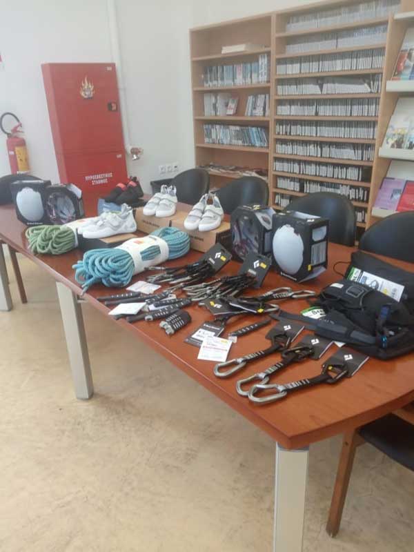 Νέος αναρριχητικός εξοπλισμός για τον Ορειβατικό Σύλλογο Σιάτιστας “Ο Μπούρινος”