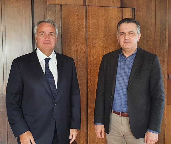 Γιώργος Κασαπίδης: Συνάντηση με τον Υπουργό Εσωτερικών κ. Μάκη Βορίδη