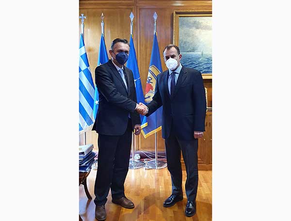 Συνάντηση του Γ. Κασαπίδη με τον Υπουργό Εθνικής Άμυνας για μετατροπή του Διοικητηρίου του Α’ΣΣ στην Κοζάνη σε στρατιωτικό μουσείο