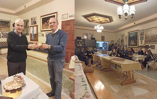 Οι “Κασμιρτζήδες” έκοψαν την πρωτοχρονιάτικη πίτα: “Την εκουψάμι! Άι κι καλή χρουνιά να ‘χουμι!”