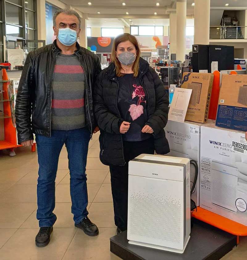 Ειδικούς καθαριστές αέρα προμηθεύτηκε και διάθεσε στα νηπιαγωγεία και τα ειδικά σχολεία ο Δήμος Εορδαίας