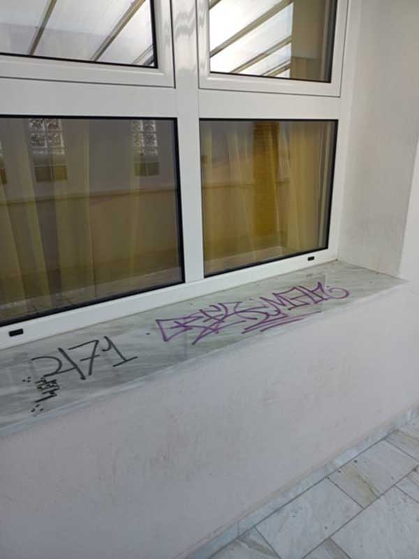 Βανδαλισμοί στο κλειστό γυμναστήριο Άργους Ορεστικού