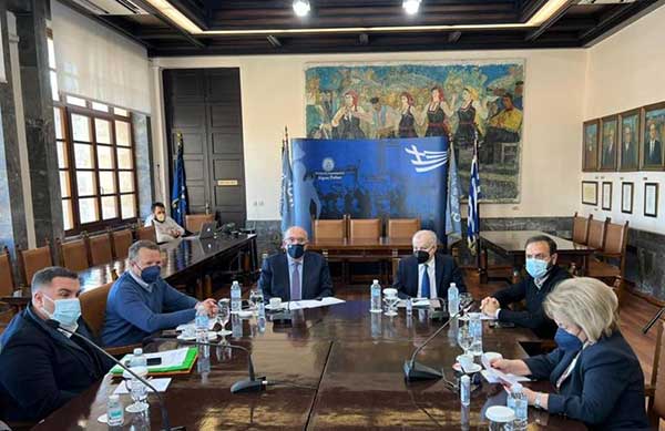 Συναντήσεις του Υφυπουργού Μεταφορών Μιχάλη Παπαδόπουλου στη Ρόδο