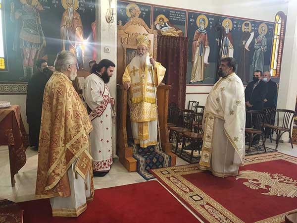 Ο Μητροπολίτης Σερβίων και Κοζάνης κ. Παύλος στην πανήγυρη του Ι. Μ. Παρεκκλησίου του Αγίου Βαραδάτου Κουβουκλίων: “Η οικουμένη άπασα τιμά τον Άγιο Βαραδάτο τον Κουβουκλιώτη τον εξ Αντιοχείας”