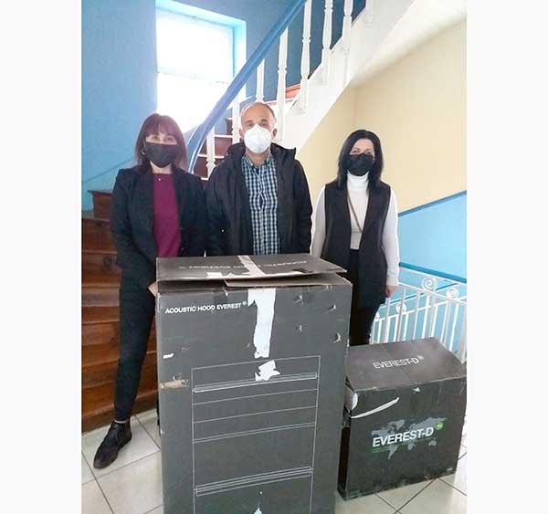 Ευχαριστήριο του Συλλόγου Τυφλών Δυτικής Μακεδονίας για την παραχώρηση εξοπλισμού Brielle