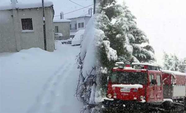 Με πυροσβεστικό άρμα ο απεγκλωβισμός τεσσάρων κατασκηνωτών κοντά στη Βλάστη
