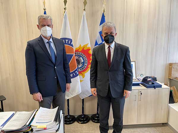Γιώργος Αμανατίδης: «Η Διαχείριση Κρίσεων και η Πολιτική Προστασία στο επίκεντρο του ενδιαφέροντος»
