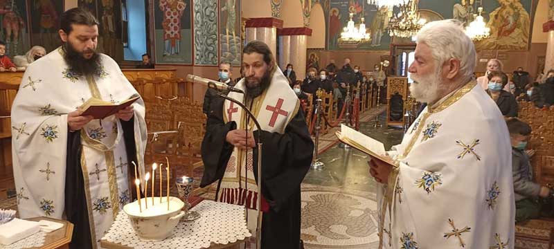Το μυστήριο του ιερού ευχελαίου τελέστηκε στον Ι.Μ. Ναό Αγίου Δημητρίου Σιατίστης
