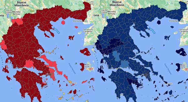 Κατέβηκε στο κόκκινο επίπεδο η Π.Ε. Φλώρινας – Τα ποσοστά εμβολιαστικής κάλυψης στη Δυτική Μακεδονία