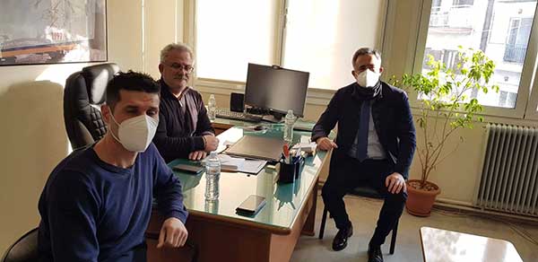 Το Σωματείο Εργαζομένων ΔΕΗ Η “Ένωση” συναντήθηκε με τον Στάθη Κωνσταντινίδη