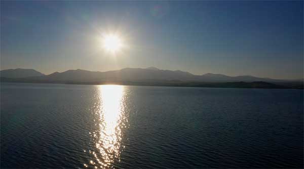 Ηλιοβασίλεμα Λίμνης Πολυφύτου -Γούλες (Βίντεο)