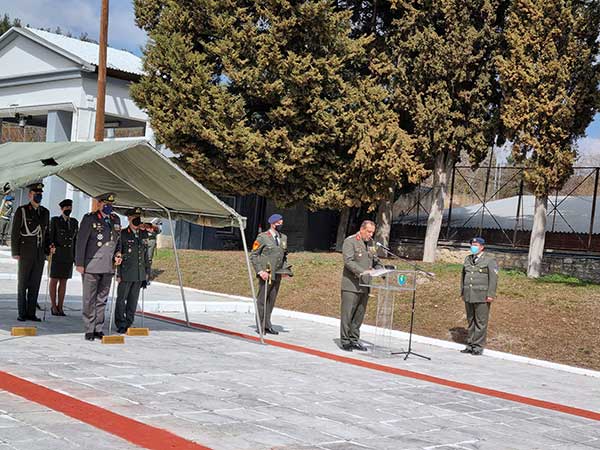 Ανέλαβε τα καθήκοντά του ο νέος Διοικητής Ταξίαρχος Ελευθέριος Πινάκης