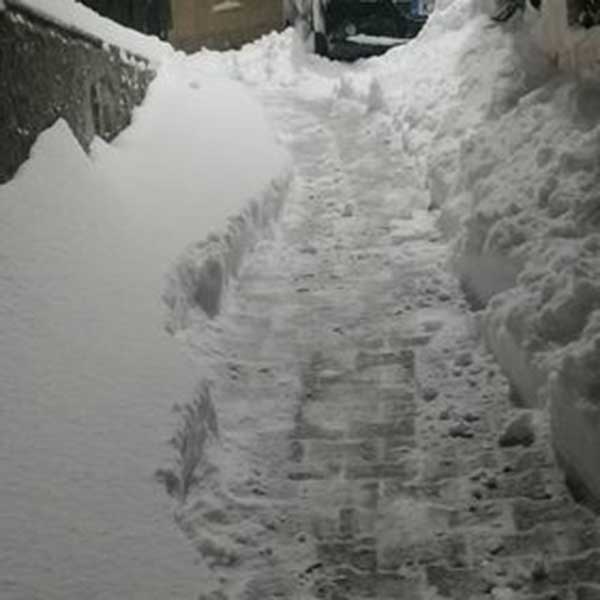 Πάνω από 40 πόντους χιόνι στη Ροδιανή Κοζάνης