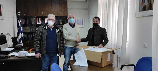 Το Μαμάτσειο ευχαριστεί το Rotary Club of Kozani για τη δωρεά 50 σεντονιών