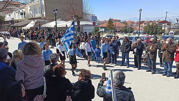 Ο εορτασμός της 25ης Μαρτίου 1821 στο Τσοτύλι