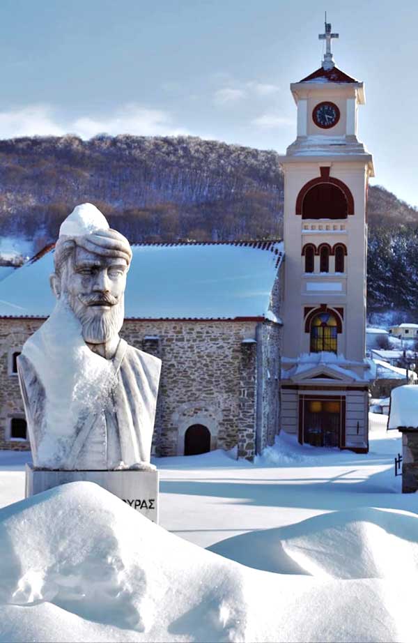 Στη χιονισμένη Βλάστη