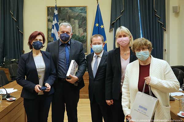 Επίσκεψη αντιπροσωπείας Βουλευτών της Κοινοβουλευτικής Ομάδας Φιλίας Γαλλίας – Ελλάδας της Γαλλικής Γερουσίας στην Αθήνα