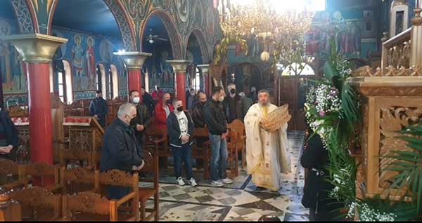 Η πρώτη Ανάσταση στον Ιερό ναό Αγίας Παρασκευής Κοζάνης