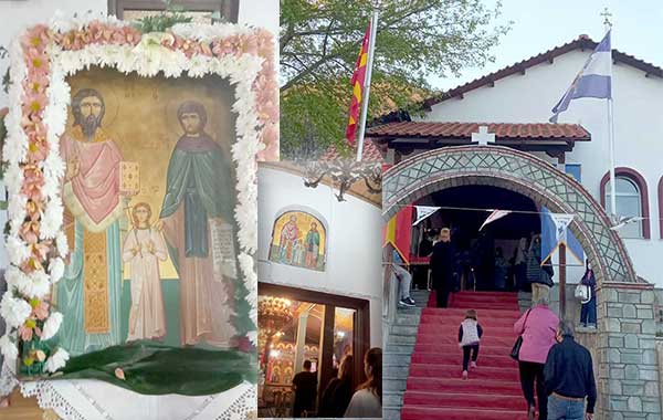 Πανηγυρίζει ο Ιερός Ναός Αγίου Ραφαήλ στον Άγιο Χαράλαμπο Κοζάνης