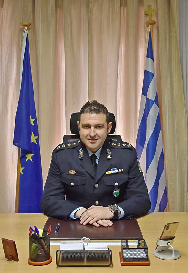Ανάληψη καθηκόντων Διευθυντή Διεύθυνσης Αστυνομίας Καστοριάς Νικόλαου Έξαρχου