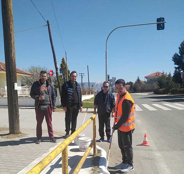 Στο Δρέπανο Κοζάνης βρέθηκε ο Αντιδήμαρχος Τοπικών Κοινοτήτων Γ. Δουγαλής το Σάββατο 9/4