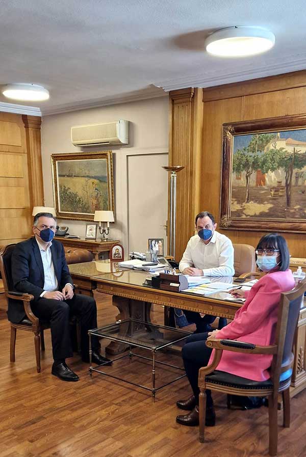 Εξελίξεις για το Φράγμα Νεστορίου μετά την συνάντηση του Περιφερειάρχη Γ. Κασαπίδη &  της Αντιπεριφερειάρχη Δ. Κοζατσάνη με τον αρμόδιο Υπουργό