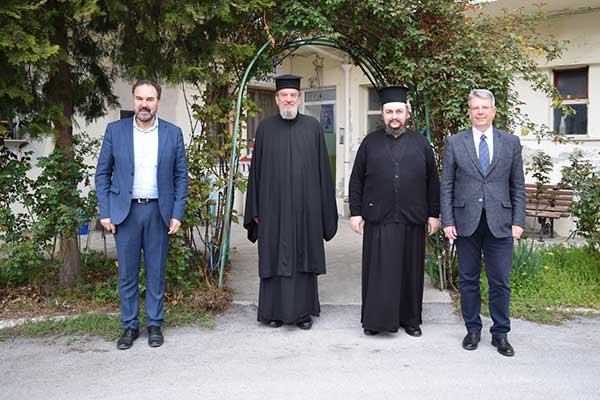 Τον Μητροπολίτη κ. Θεόκλητο επισκέφτηκαν ο Αντιπεριφερειάρχης και ο Δήμαρχος Φλώρινας