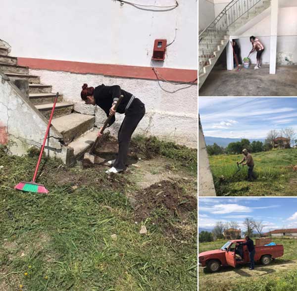 Καθαριότητα στη Στέγη Μορφωτικού Πολιτιστικού Συλλόγου Ιμέρων ο Γεροπλάτανος