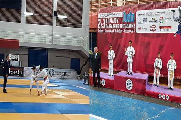 Στιγμιότυπα και απονομές από το Πανελλήνιο Πρωτάθλημα Judo στο κλειστό της Λευκόβρυσης