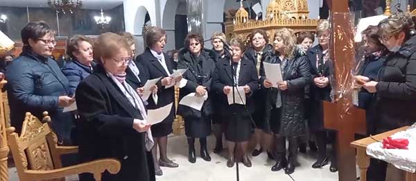 Το μοιρολόι της Παναγίας στον Κρόκο