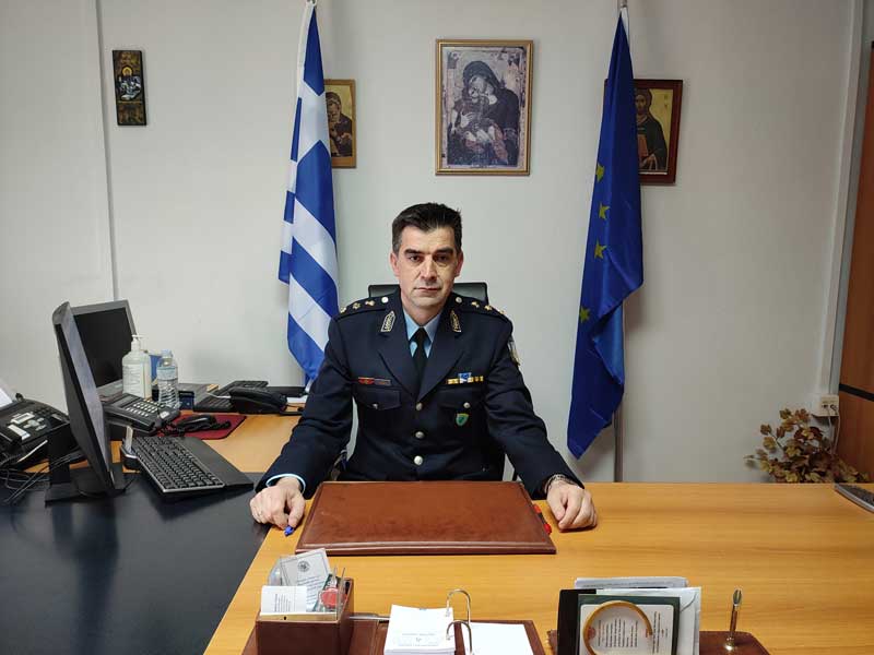 Ανέλαβε και εκτελεί καθήκοντα Διευθυντή της Διεύθυνσης Αστυνομίας Γρεβενών ο Αστυνομικός Υποδιευθυντής Κωνσταντίνος Ντίνας