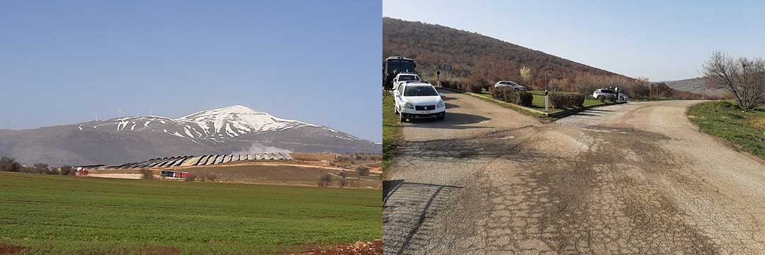 Εν αναμονή του πρωθυπουργού Κυριάκου Μητσοτάκη στα Λιβερά-Ισχυρές αστυνομικές δυνάμεις
