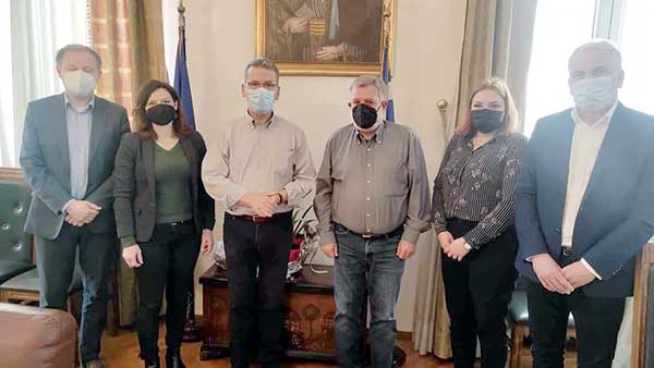 Συνάντηση του δημάρχου Κοζάνης με εκπαιδευτικούς από τη μονάδα συντονισμού προγραμμάτων Erasmus+ στην Πολωνία