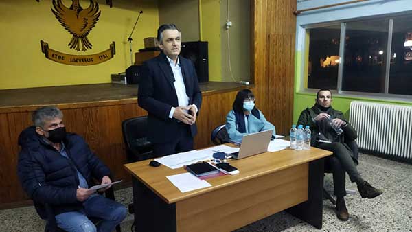 Παρουσίαση του έργου της Περιφερειακής Αρχής στη Μεσοποταμία από τον Περιφερειάρχη Δυτικής Μακεδονίας Γιώργο Κασαπίδη