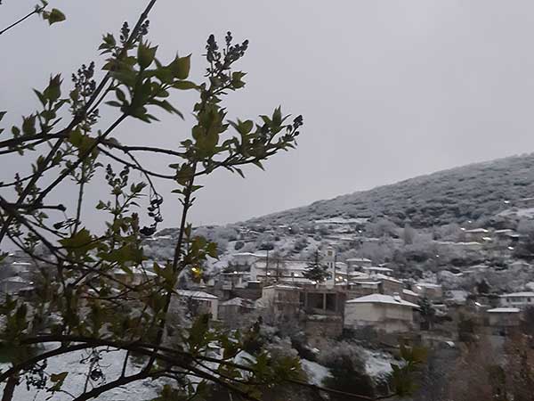 Χιονισμένο Μεταξά Κοζάνης