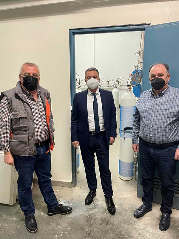 Νέα μονάδα παραγωγής οξυγόνου στο Μποδοσάκειο