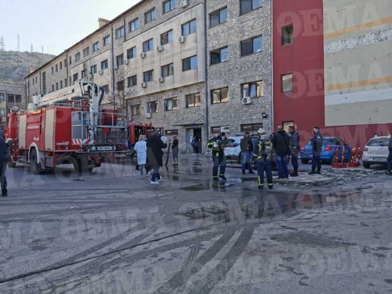 Το νοσοκομείο Παπανικολάου για τη φωτιά που εκδηλώθηκε το πρωί