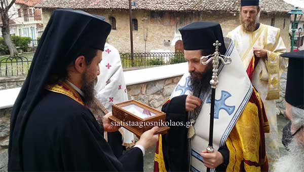Το ιερό λείψανο του Αγίου Αρσενίου του Καππαδόκου υποδέχθηκε η Σιάτιστα