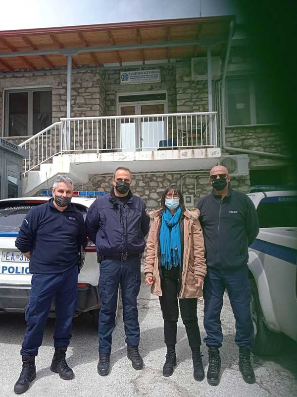 Στα Φυλάκια της Περιοχής και στους Συνοριοφύλακες η Αντιπεριφερειάρχης Καστοριάς για ανταλλαγή ευχών