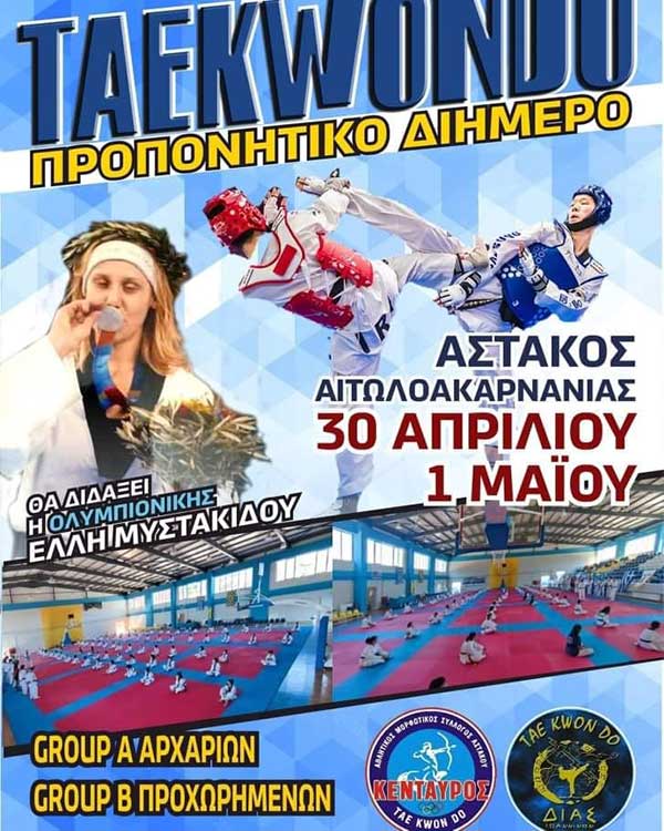 Η Μακεδονική Δύναμη Κοζάνης σε ένα ακόμη προπονητικό κάμπ Taekwondo