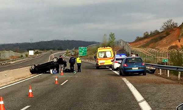 Σοβαρό τροχαίο ατύχημα στην Καστοριά