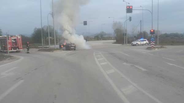 Τροχαίο ατύχημα σημειώθηκε στον κόμβο(διασταύρωση) της Άρδασσας
