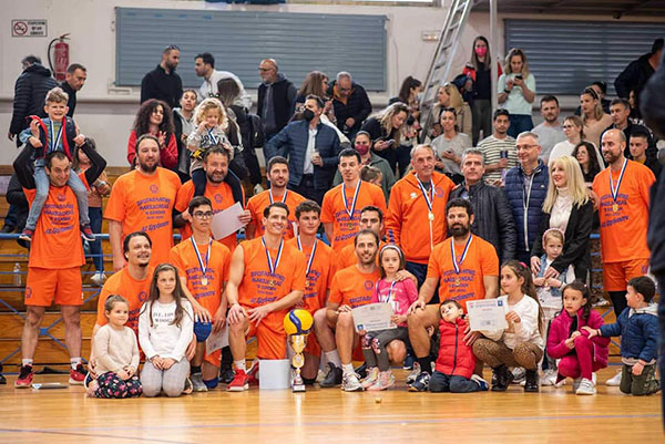 Η ομάδα βόλεϊ ανδρών “Ήφαιστος” Φλώρινας κατέκτησε το Πρωτάθλημα Μακεδονίας Β’ Εθνικής Κατηγορίας